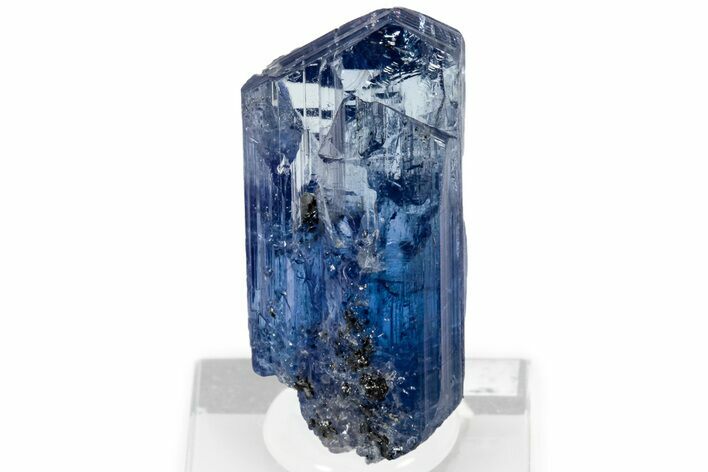 Brilliant Blue-Violet Tanzanite Crystal -Merelani Hills, Tanzania #308337